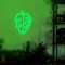 Tropical Summer Monstera Neon Sign, Green Palm Leaves LED Light Up Signs for Tropical Party Decorations, Home Safari Jungle Decor